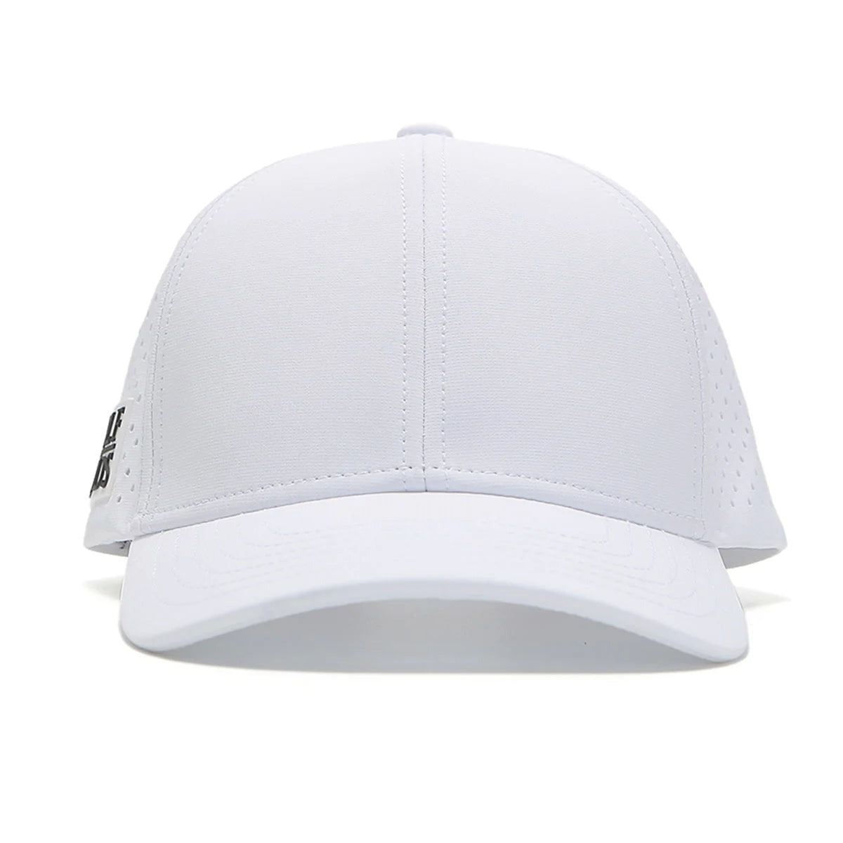 GOLF GODS Tour Pro Golf Hat in White with Curved Brim