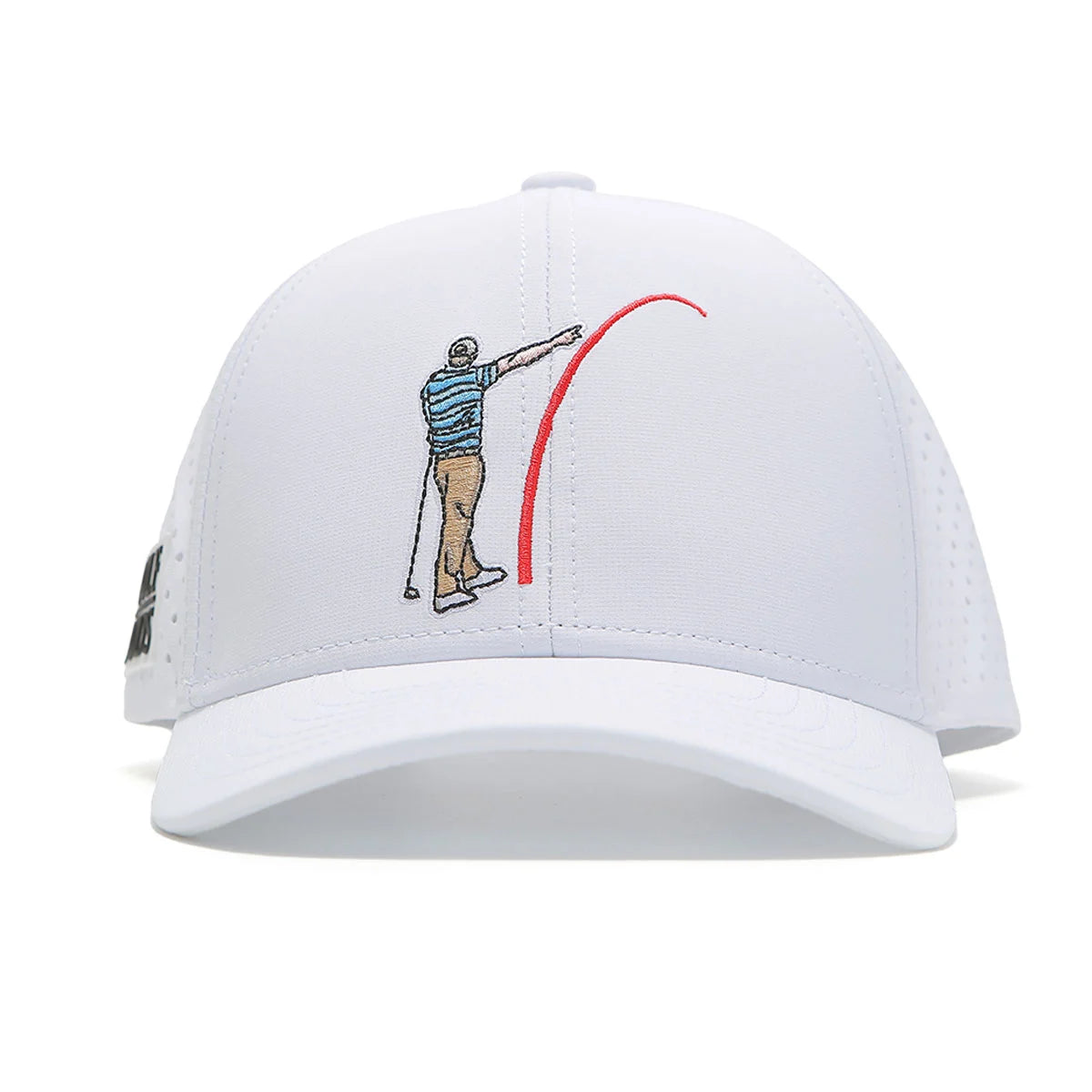GOLF GODS Tour Pro Mad Slicer Golf Hat Curved Brim