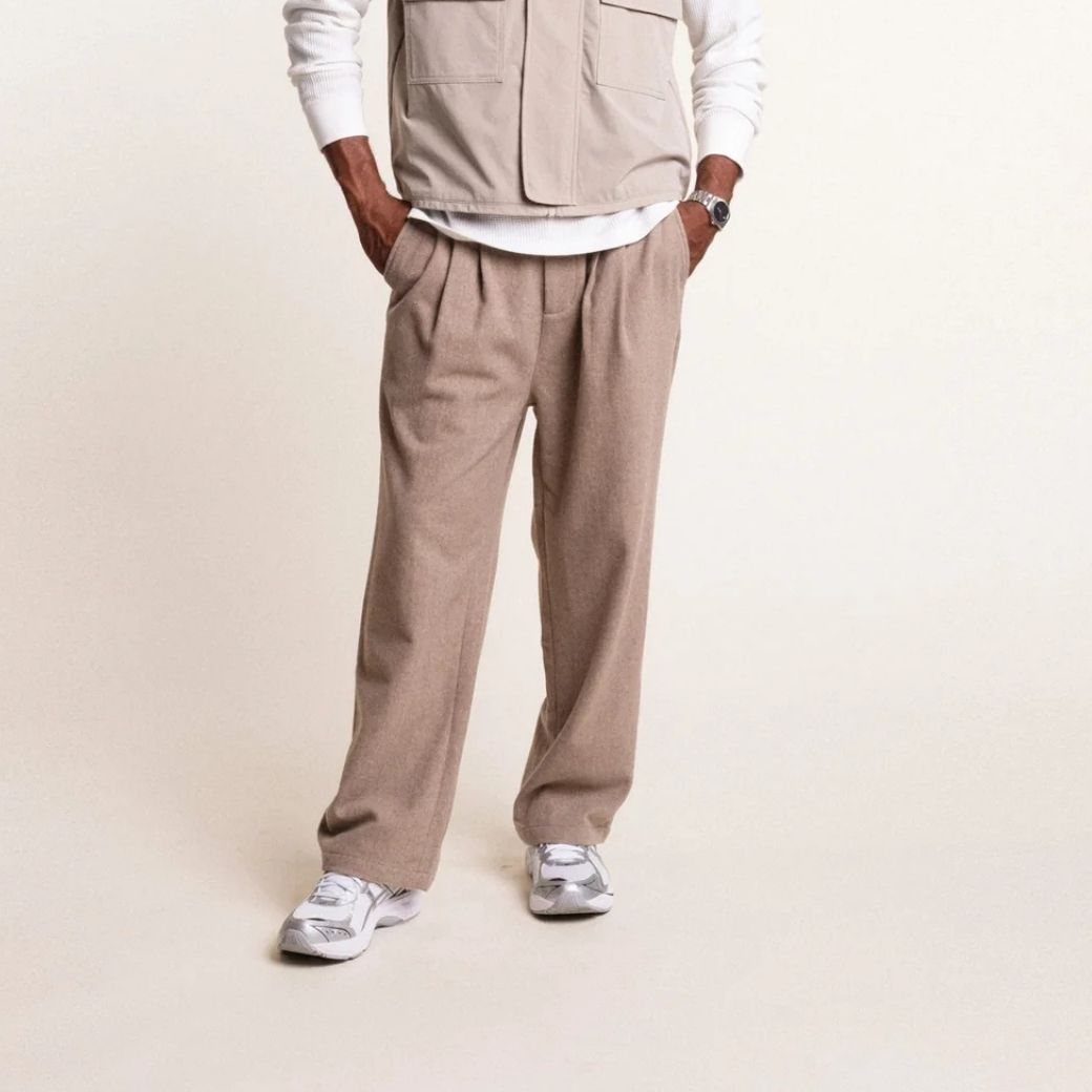 STUDENTS GOLF - STUDENTS GOLF Tradition Double Pleated Wool Pants - The Agora Bangkok
