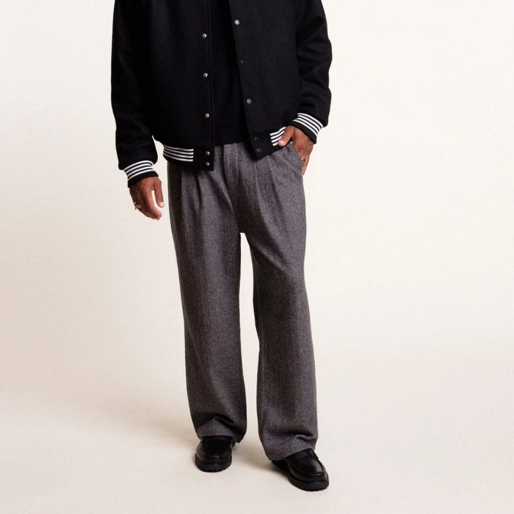 STUDENTS GOLF - STUDENTS GOLF Tradition Double Pleated Wool Pants - The Agora Bangkok