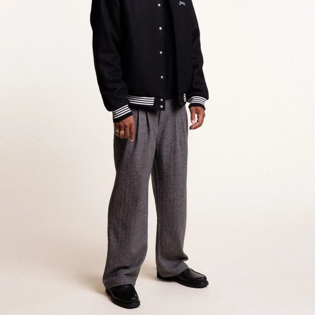 STUDENTS GOLF - STUDENTS GOLF Tradition Double Pleated Wool Pants - The Agora Bangkok