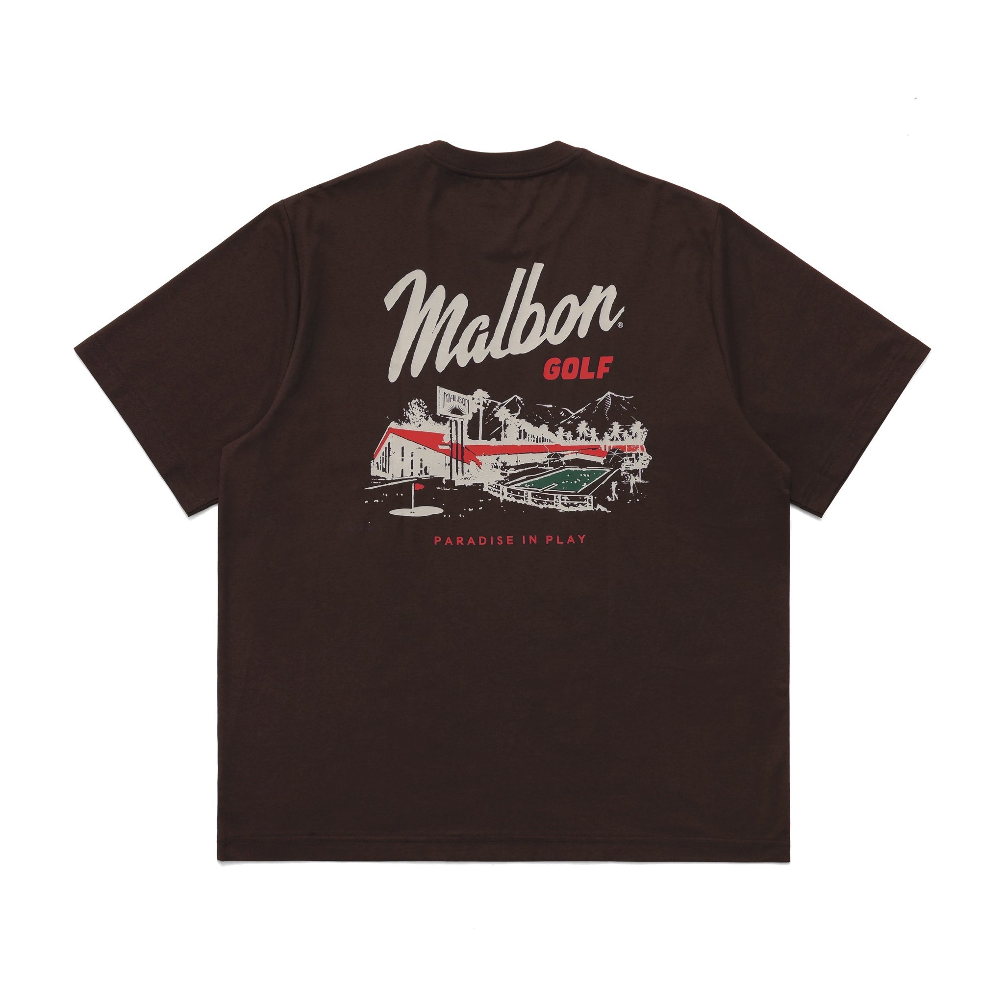 MALBON GOLF Men's Vista Pocket T Shirt