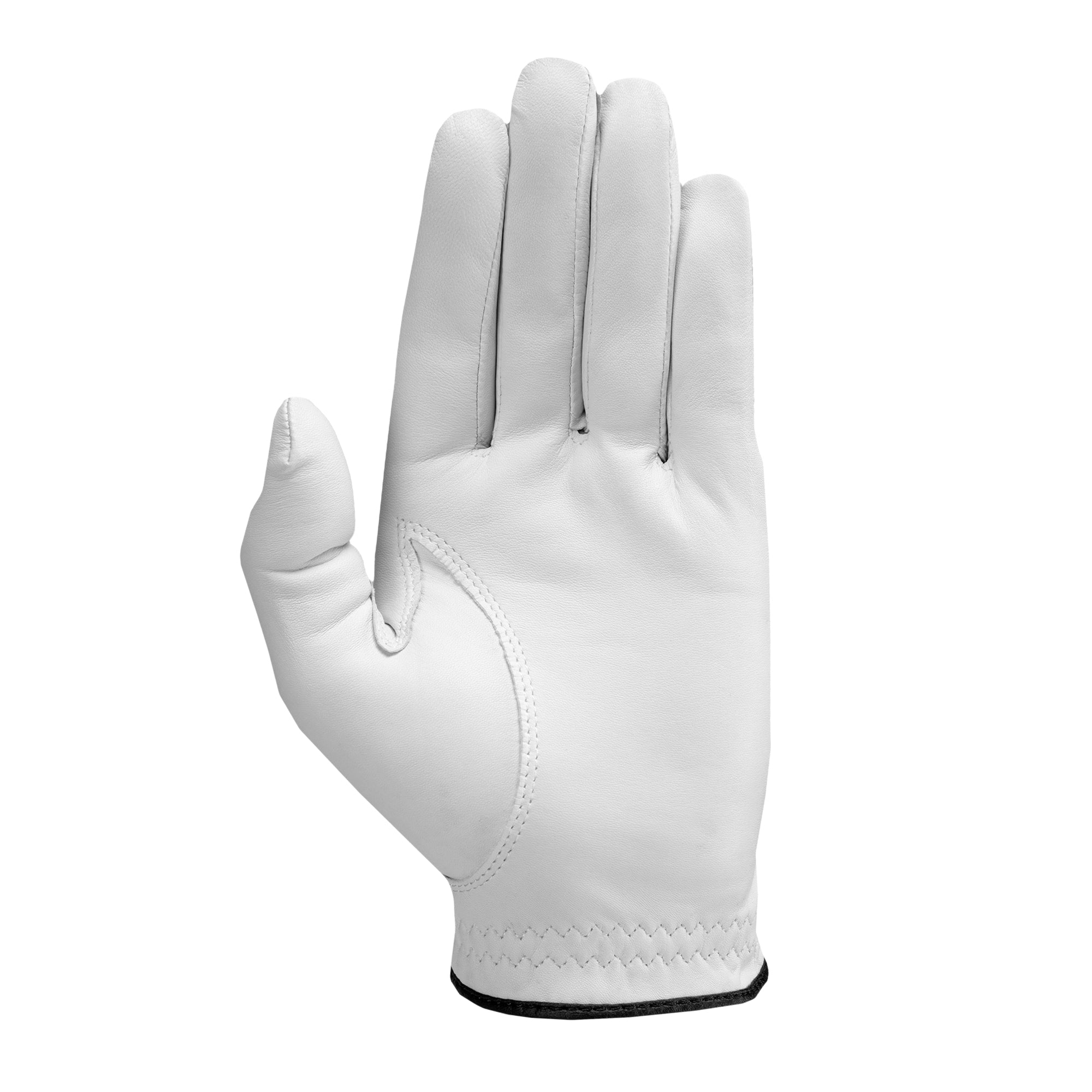 GOLF GODS Men's White Cabretta Leather Golf Glove Single Hand