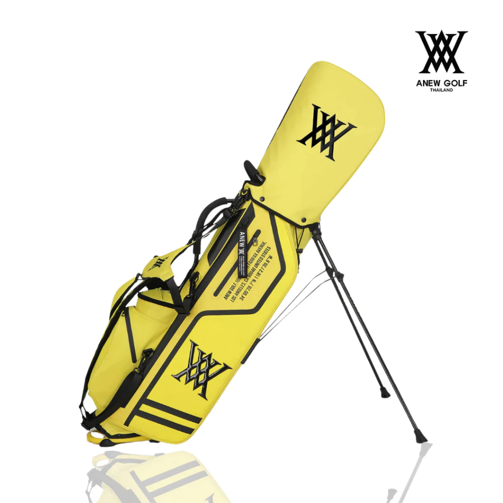 ANEW GOLF - ANEW GOLF Uni Welding Stand Bag Yellow - The Agora Bangkok